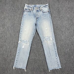 Levi's Light Blue Straight Leg Jeans